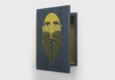 Green Man Wall Box
